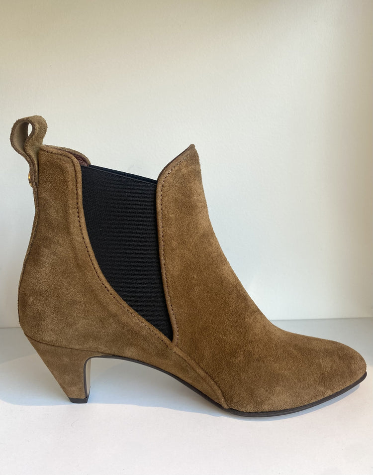 Boots Anonymous Copenhagen en velours Cinnamon
