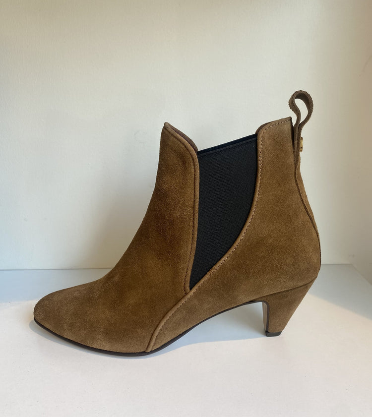 Boots Anonymous Copenhagen en velours Cinnamon