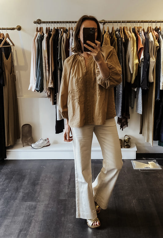 Blouse Céleste sable