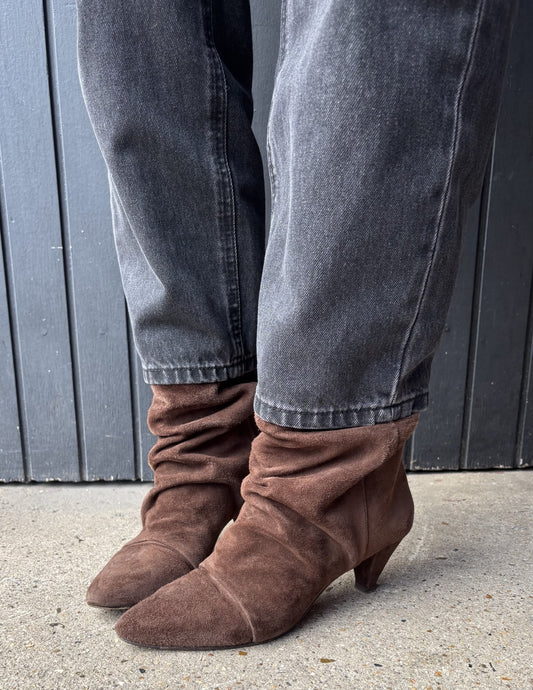 Boots The seller camoscio moro