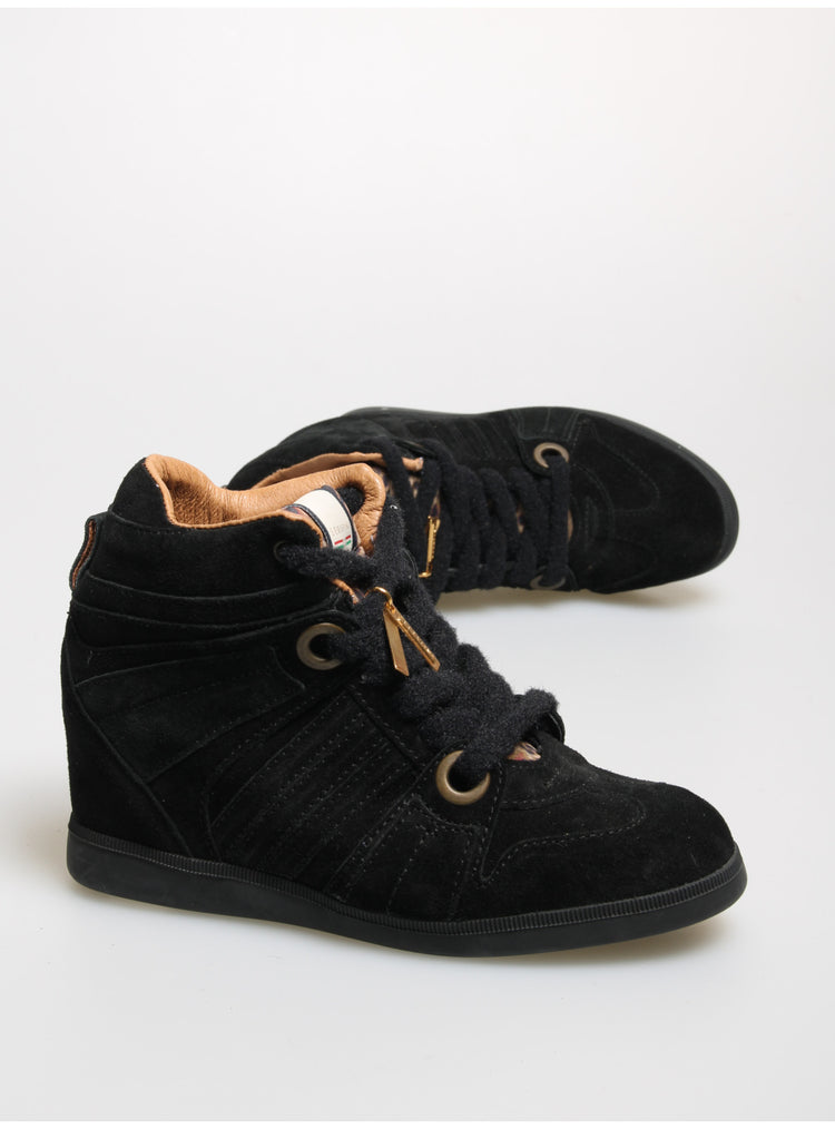 Baskets Serafini Manhattan black animalier