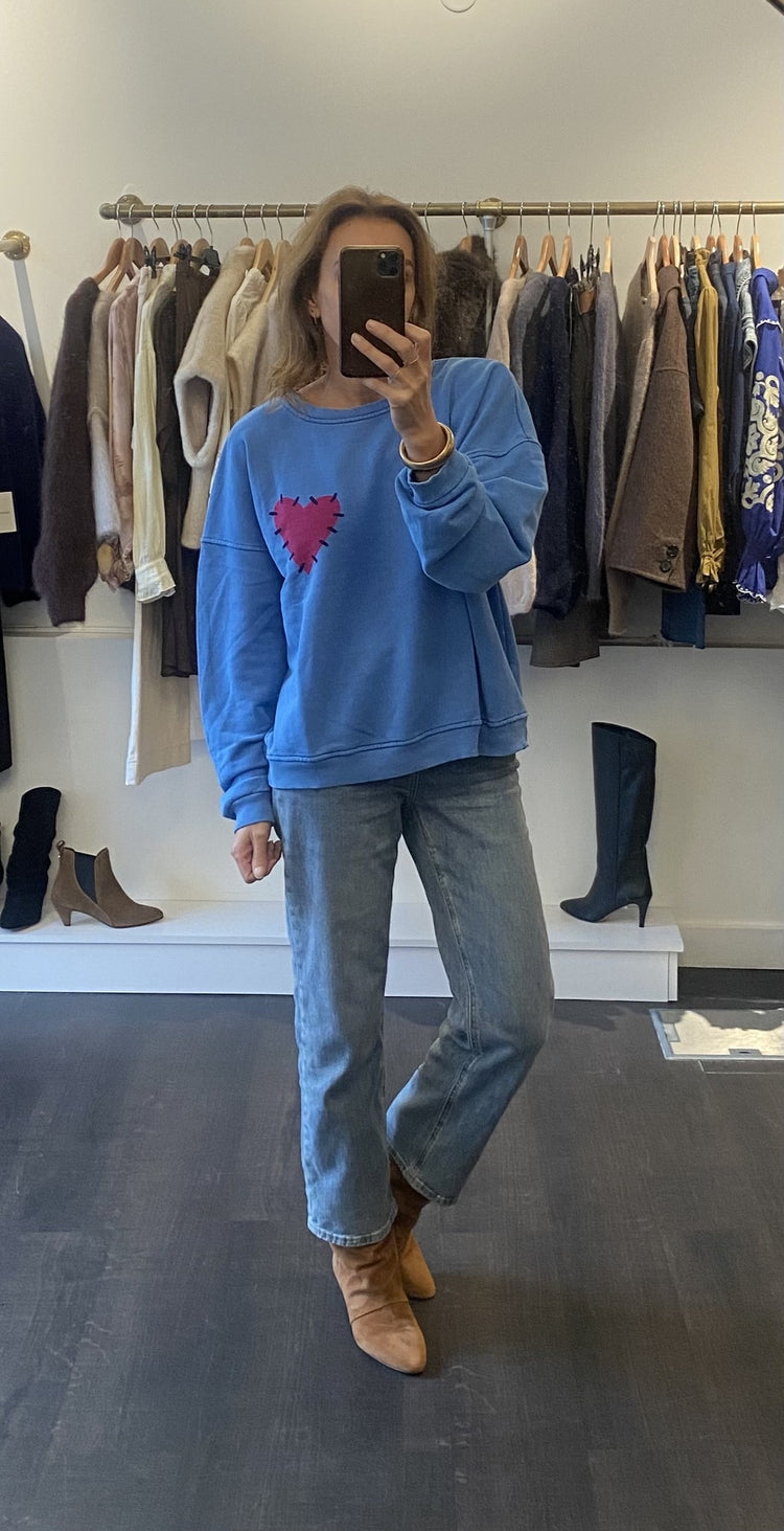 Sweat bleu