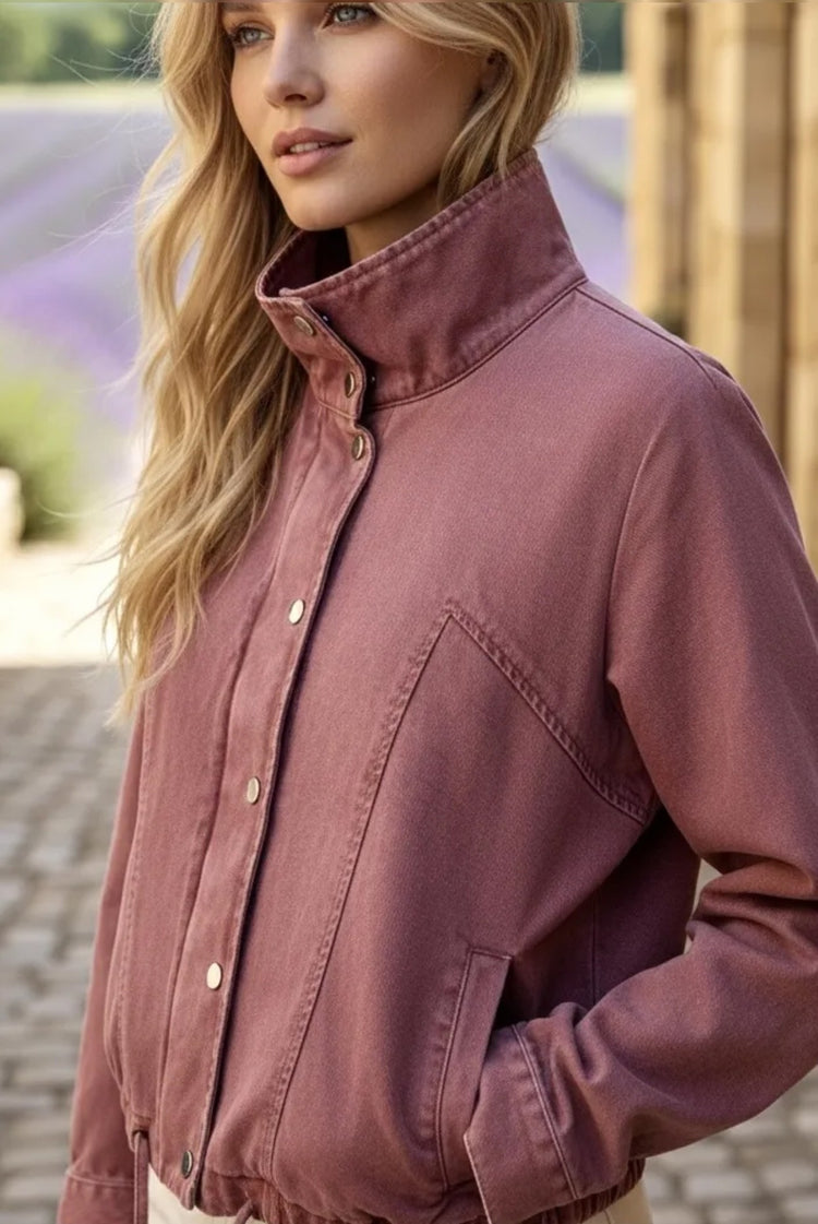Veste en jean Framboise