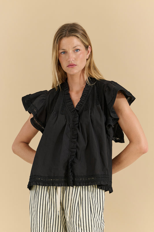 Blouse Deauville noire