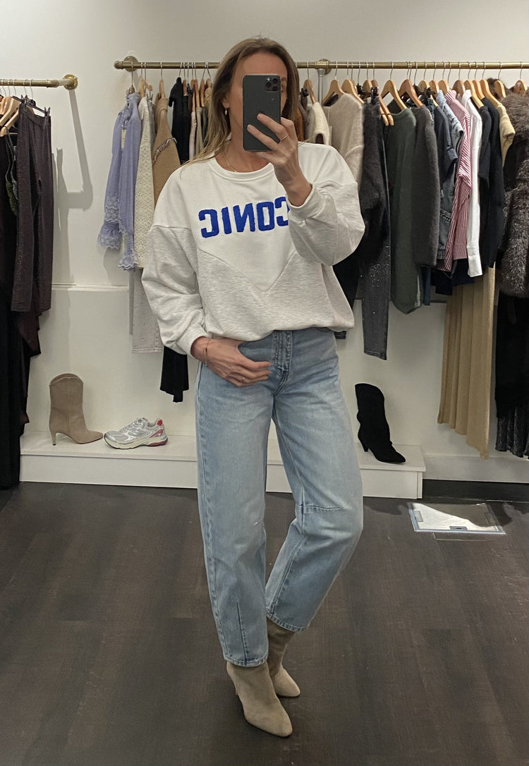 Sweat Iconic bleu