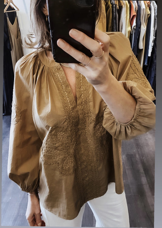 Blouse Céleste sable