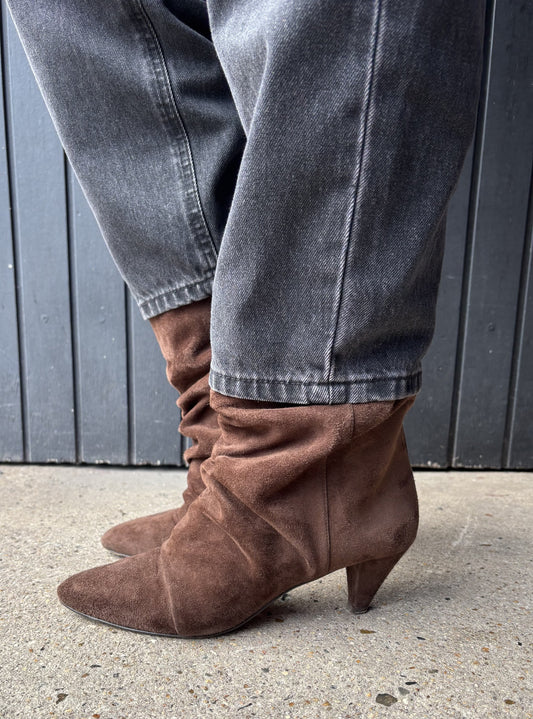 Boots The seller camoscio moro