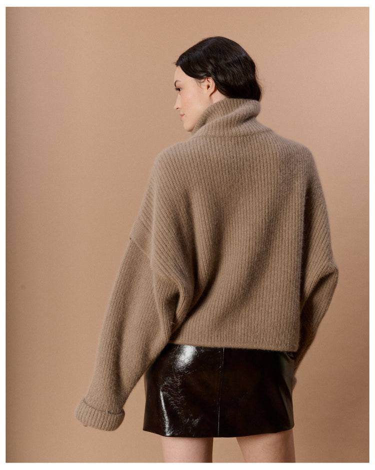 Pull oversize à col camionneur Karma Koma
