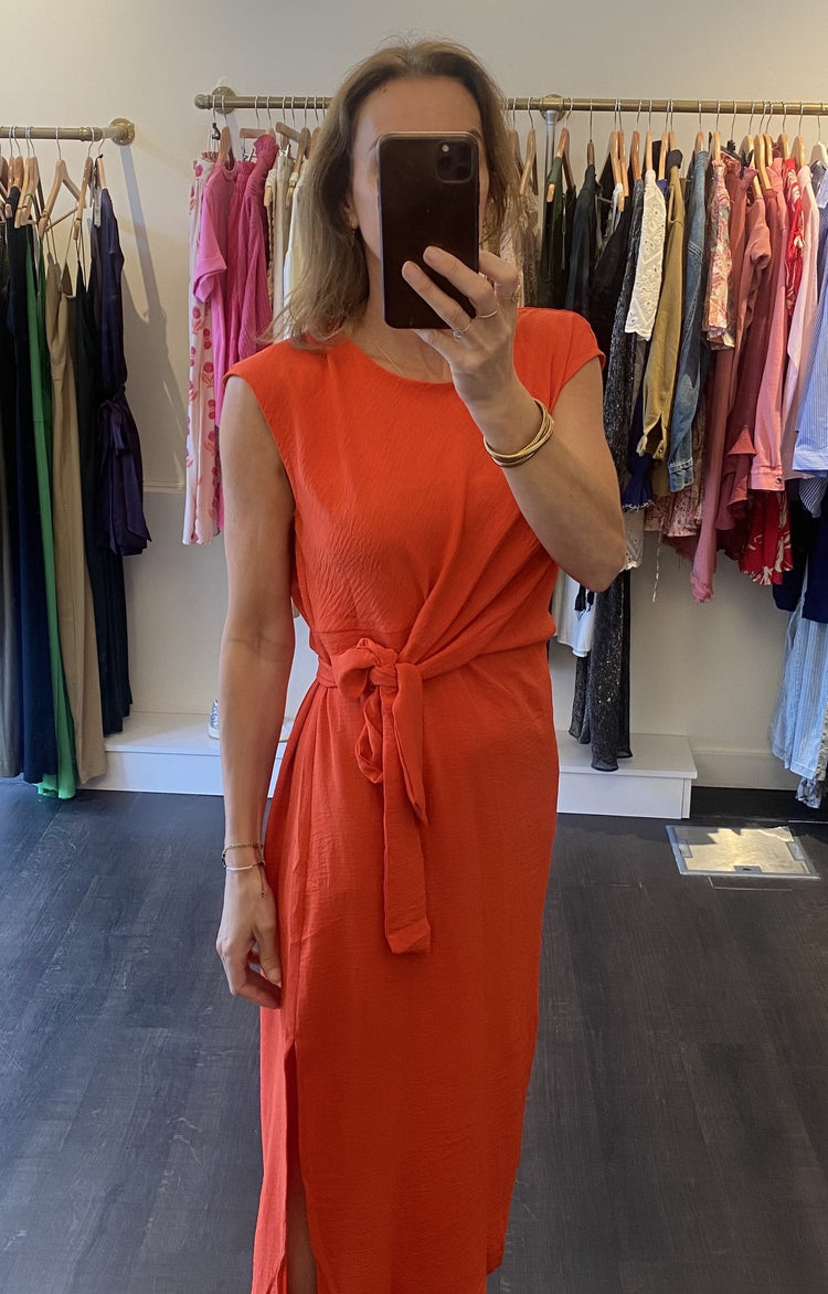Robe Sézane corail