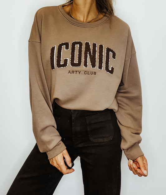 Sweat Iconic marron