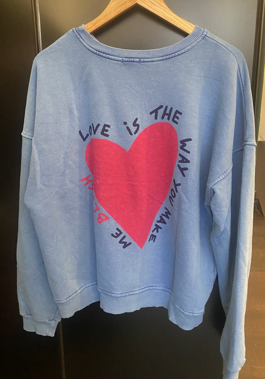 Sweat bleu