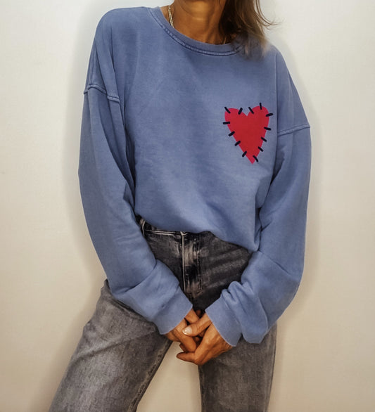 Sweat bleu